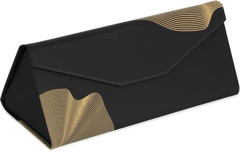 RayLove Glasses Case,Foldable Glass Case Magnetic Folding Hard Shell Sunglass Case for Sunglasses Eyeglasses Reading Glass in Kuwait