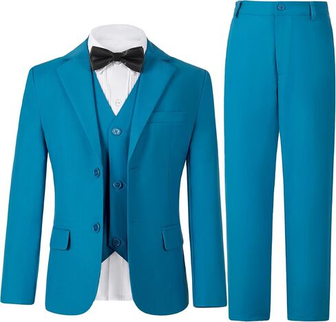 Yanlu Toddler Suits for Boys Formal Suit Ring Bearer Outfit Kids Dress Clothes for Wedding in Saudi Arabia