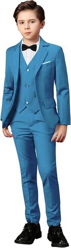 Yanlu Toddler Suits for Boys Formal Suit Ring Bearer Outfit Kids Dress Clothes for Wedding in Saudi Arabia