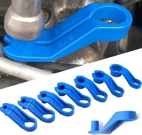 7PCS AC Fuel Line Disconnect Tool Set - 1/4 5/16 3/8 1/2 5/8 3/4 7/8 Inch Fuel Filter Removal Tool Compatible with GM Ford Chrysler More Vehicles - New Upgrade Fuel Line Removal Tool Kit and Equipment in Saudi Arabia
