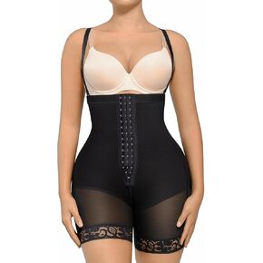 FeelinGirl Fajas Post Surgery Compression Garment Tummy Control Shapewear for Women Butt Lifter Body Shaper