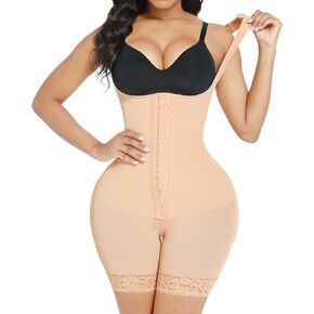 FeelinGirl Shapewear Bodysuit for Women Tummy Control Underbust Full Body Shaper Compression Butt Lifting Shapewear