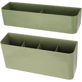 Umbrella Holder Wall Mounted, Umbrella Stand for Entryway with Drain Tray, Adjustable Umbrella Storage Rack for Indoor Outdoor (Green) in Kuwait