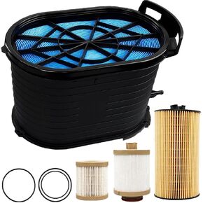 FA1778 FD4616 FL2016 6.0L Powerstroke Engine Diesel Filter Kit- Compatible with 2003-2007 Ford F250 F350 F450 F550 Super Duty and 2003-2005 Ford Excursion 6.0L(Air Fuel Oil Filter Sets)