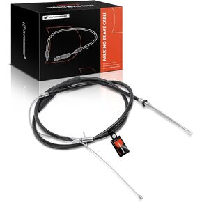 A-Premium Rear Passenger Side Parking Brake Cable Assembly Compatible with Ford Models: F-150 F150 2006 2007 2008, Extended Cab Pickup - Replace# 8L3Z2A635HA, 6L3Z2A635BA