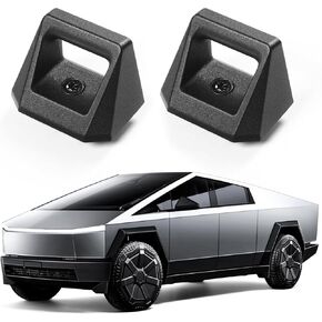 خطاف سكة حديد المسار L متوافق مع ملحقات Tesla Cybertruck 2024 2023، مسار السكك الحديدية طراز OEM من الفولاذ شديد التحمل لملحقات المسار L للمقطورة المغلقة