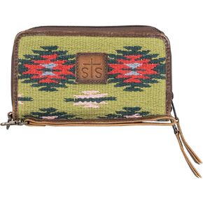STS Ranchwear Womens Baja Dreams Kacy Multi-Color Leather Clutch Bag