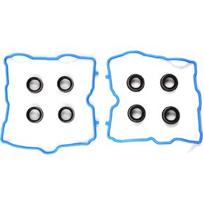 VS50830R Engine Valve Cover Gasket with Spark Plug Seals Fit for 2013-2019 Subaru Crosstrek Forester Impreza Legacy Outback XV Crosstrek 2.0L 2.5L H4 GAS DOHC OE # 13270AA190 VS50725