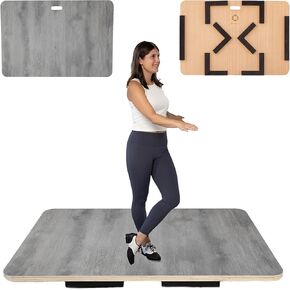 Tap Board For Tap Dancing | Portable Dance Floor For Any Surface | Cushioned Tap Dance Floor | Tap Dance Floor Mat | Dance Practice Floor Home & Studio | Practice Dance Floor For Percussive Dancers