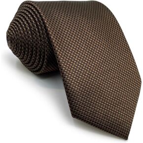 S&W SHLAX&WING Mens Necktie Solid Color Tie Red Grey Orange Blue for Suit Jacket