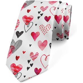 Ambesonne Multicolor Modern Men's Tie