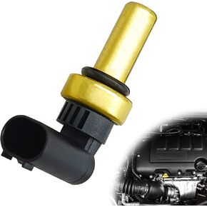 مستشعر درجة حرارة سائل التبريد 55591401، متوافق مع Chevy Trax Crvze Sonic Bvlck Encore 2011 2012 2013 2014 2015 2016 2017، استبدل OE رقم 213-4688 (قطعة واحدة)