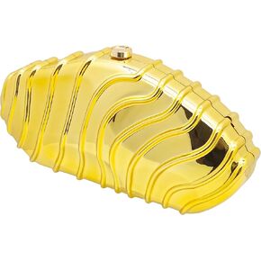 Acrylic Clutch Purse for Women Irregular Shell Evening Handbag for wedding party