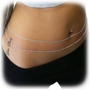 Sexy Simple Waist Chain Simple Bikini Belly Chains Summer Body Chain Beach Body Accessories Jewelry for Women