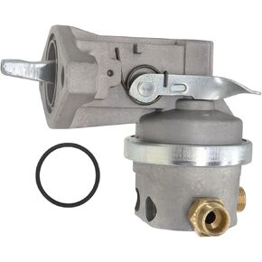 RE66153 Fuel Lift Pump Compatible With John Deere 110 120 310E 410E 450G 455G 550G 555G 6403 6603 7505 450J 550J 650J Loader for 4045 4045T 6068 6068T 4.5L 6.8L Power Engine
