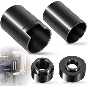Camoo for Jeep & Dodge Ball Joint Service Adapter, 4PCS Upper and Lower Ball Joint Press Service Adapter Set Ball Joint Removal and Install Tool