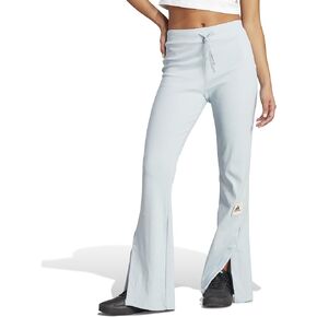 adidas Women's Lounge Ribbed Flared Leg Pants