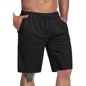COOFANDY Men's 2 Pack Athletic Shorts Lightweight Active Workout Shorts 9'' Gym Training Short Pants with Pockets