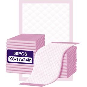 Premium 17X24inches ; Adult Disposable Incontinence Chucks Bed Underpad,Luxurious & Absorbent, Grandma Chuck pad,Nursing mom,Training pet pad, Baby, Wheelchair/car Liner, Sofa Couch pad