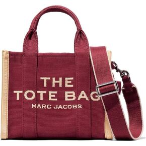 Marc Jacobs Women's The Leather Small Tote, One Size (Merlot, Red)