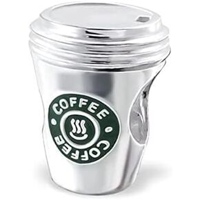 Sterling Silver Coffee Charm .925