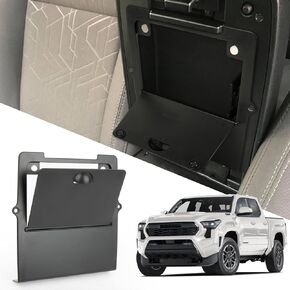 Psler Center Console Hidden Organizer - Fit for Toyota Tacoma 2016 2017 2018 2019 2020 2021 2022 2023 Armrest Tray Hidden Storage Box for Toyota Tacoma 2016-2023 Car Interior Accessories
