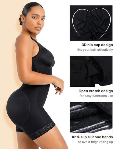 SHAPELLX Faja Colombiana Shapewear for Women Post Surgery Body Shaper Thigh Slimmer Bodysuit Compression Garment in Saudi Arabia
