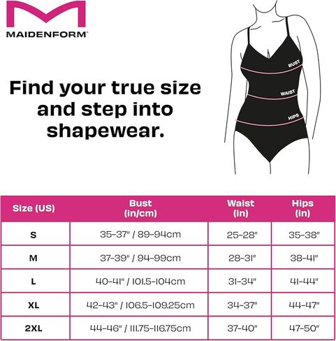 ملابس داخلية نسائية من Maidenform بدون خياطة، ناعمة وخفيفة الوزن وتحكم ثابت في الشكل in Kuwait