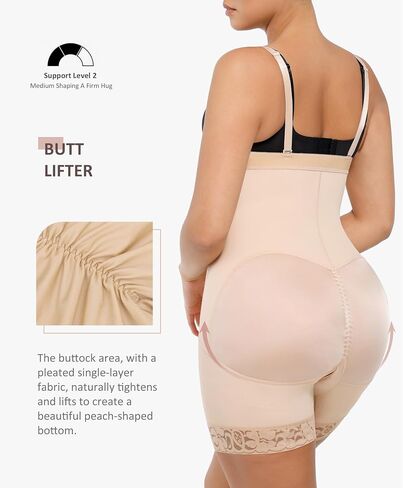 FeelinGirl Fajas Post Surgery Compression Garment Tummy Control Shapewear for Women Butt Lifter Body Shaper in Saudi Arabia