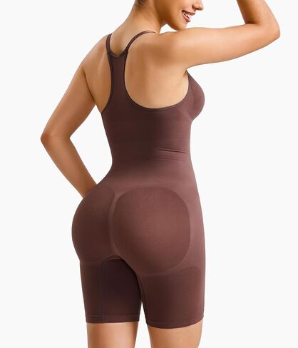 Nebility Shapewear Bodysuit for Women Tummy Control Body Suits Racerback Full Body Shaper Faja Seamless Butt Lifter in Saudi Arabia