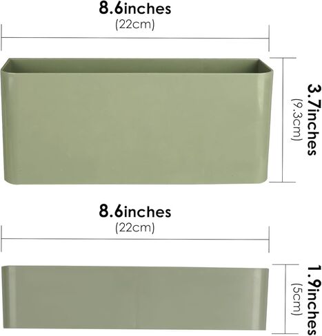 Umbrella Holder Wall Mounted, Umbrella Stand for Entryway with Drain Tray, Adjustable Umbrella Storage Rack for Indoor Outdoor (Green) in Kuwait