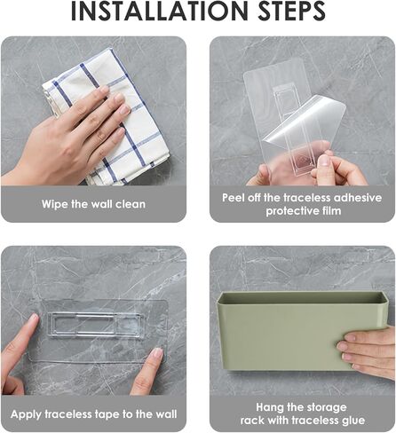 Umbrella Holder Wall Mounted, Umbrella Stand for Entryway with Drain Tray, Adjustable Umbrella Storage Rack for Indoor Outdoor (Green) in Kuwait