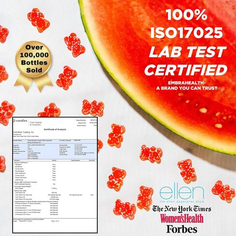 Creatine Monohydrate Booty Gummies Supplement for Women 5g, Glute Builder, Creatine Powder Alternative, Creatina Monohidratada, Gym Essentials Women - No Bloating, SugarFree, Vegan (105 Ct Watermelon) in Saudi Arabia