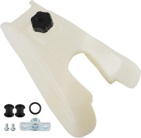 استبدال خزان الوقود Labwork لهوندا FourTrax 250 TRX250 2x4 1985-1987 مع صمام بيتكوك وغطاء من البلاستيك الأبيض FT49010 17510-HA8-680 in Saudi Arabia