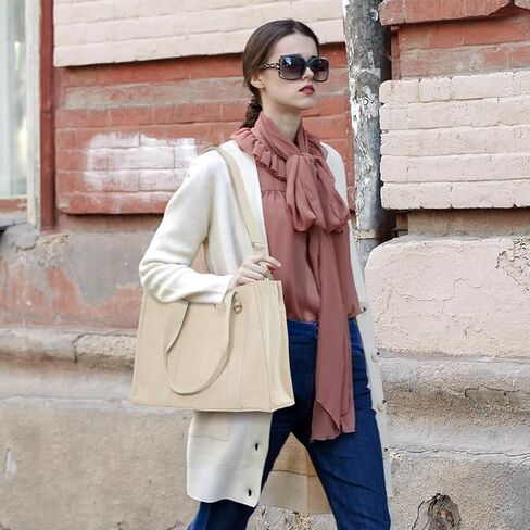 محفظة Mum's Memory صغيرة بسحاب حول المعصم للنساء + حقيبة كبيرة من القماش للنساء مع جيوب in Kuwait