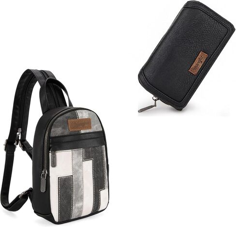 Montana West Wrangler Minimalist Wristlet Wallet and Small Backpack for Women in Kuwait
