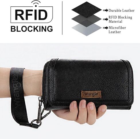 Montana West Wrangler Minimalist Wristlet Wallet and Small Backpack for Women in Kuwait