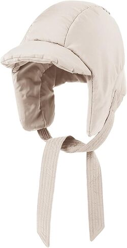 قبعة شتوية من UTOWO مع أغطية أذن للطقس البارد، قبعة طيار، قبعة صياد مقاومة للرياح للشتاء في الهواء الطلق، رياضية للتزلج مقاس متوسط in Kuwait