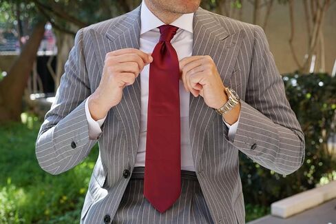 OTAA Solid Color Tie | Formal Neckties for Men | Groomsmen Wedding Ties in Kuwait