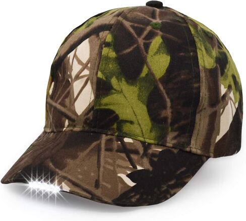 Hands Free LED Baseball Cap Hat for Outdoor Jogging Hip Hop Party Holiday in Saudi Arabia