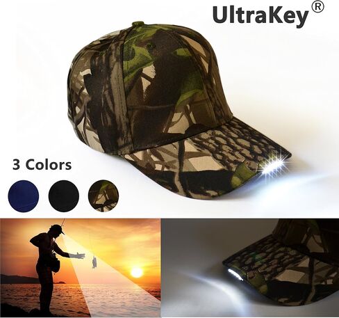 Hands Free LED Baseball Cap Hat for Outdoor Jogging Hip Hop Party Holiday in Saudi Arabia