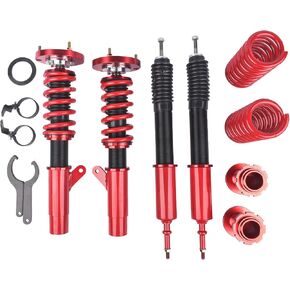 GELUOXI Height Adjustable Coilover Suspension Shock Absorber Lowering Kit Replacement for 2006-2011 BMW 3 Series E90 E91 E92 E93 Coilovers Springs Struts