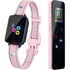 Cat Training Collar Cat Bark Collar with Remote Electric Cats Shock Collar 3300FT IP67 Waterproof 3 Training Modes Beep Vibration Shock Mode Top Meowing Effective for Bad Behavior Dark Black