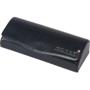 GORBE Glasses Case Eyeglass Case Italian Leather