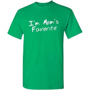I'm Mom's Favorite Christmas Children Sibling Rivalry Funny T Shirt