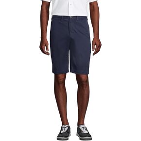 Lands' End Men's 11" Traditional Fit Comfort First Stretch Chino Shorts
