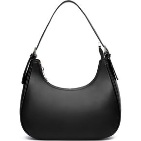 CROJUYI Small Crescent Shoulder Bags Purses for Women Retro Classic Clutch Hobo Tote Purse and Handbag Cute Crossbody Bags