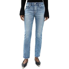 MOUSSY VINTAGE Women's Linden Slim Straight Jeans