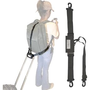LAIKEAU Luggage Leash for Travel Convenience, Travel Essentials and Ideal Luggage Accessories and Travel Gifts for Women, Luggage Straps are Travel Must Have and Airport Essentials