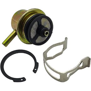 Fuel Injection Pressure Regulato Compatible with Chevy Silverado Express 1500 with Clip and Snap Ring Replaces 19236428 2173299